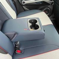 Rear armrest Cupholder carbon chrome for BYD ATTO 3