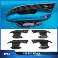 BYD ATTO 3 carbon fiber Handel bowl chrome