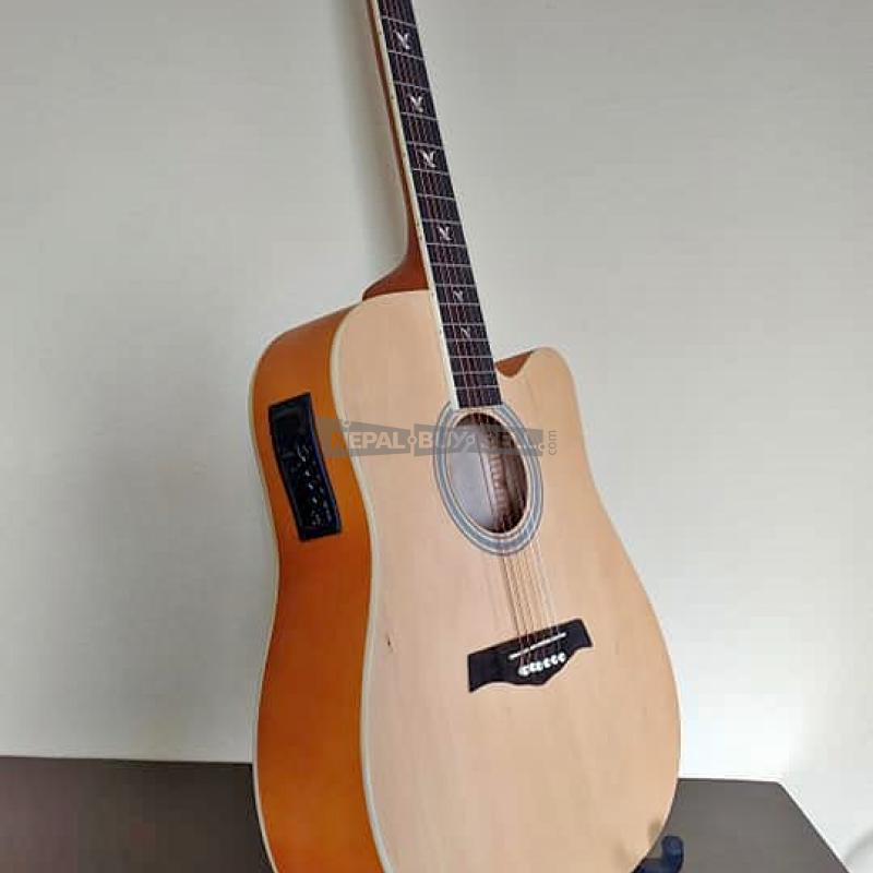 Martin Smith Guitar with bag and Stand - 1/3