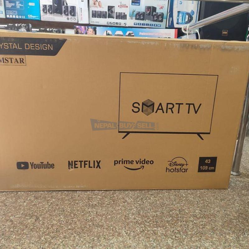 HOMSTAR 43 INCH SMART ANDROID TV - 1