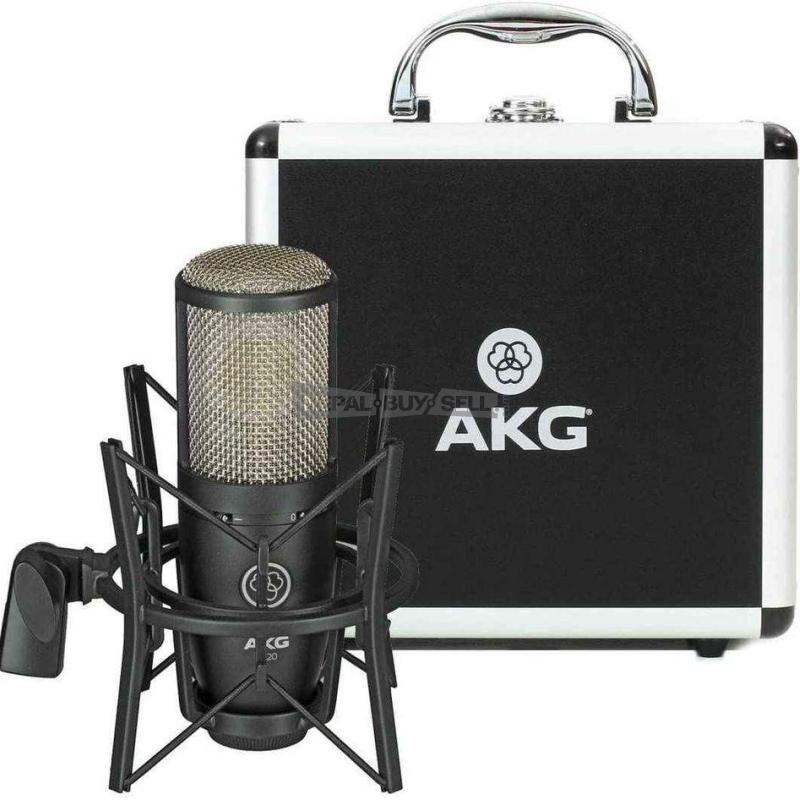 akg pro audio recording mic P 420 Dual CapsuleGet well soon uncal condenser Microphone - 1