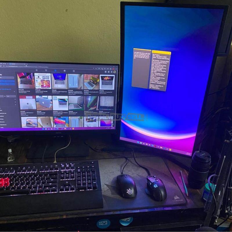 Gaming PC with samsung monitor and full accessories - 1