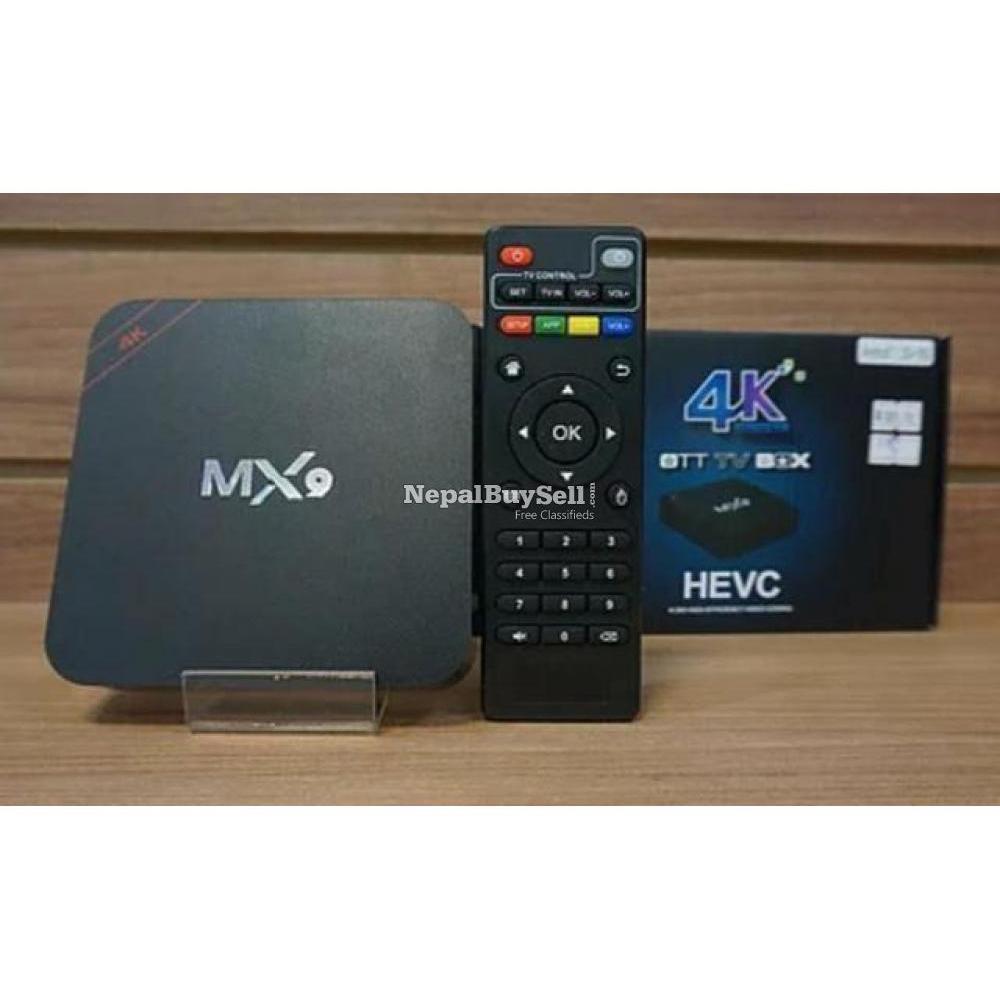 Smart Tv Box, Andriod Box,mx9 4k Tv Box - 1
