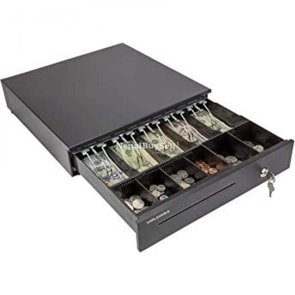 Stainless Steel Cash Drawer For Point Of Sale Machine - 1/3
